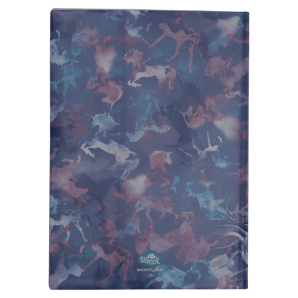 Spencil A4 Book Cover Unicorn Magic 1 Pack of 6