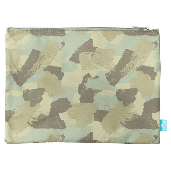 Spencil Twin Zip Pencil Case A4 Camo Biker | Mega Office Supplies