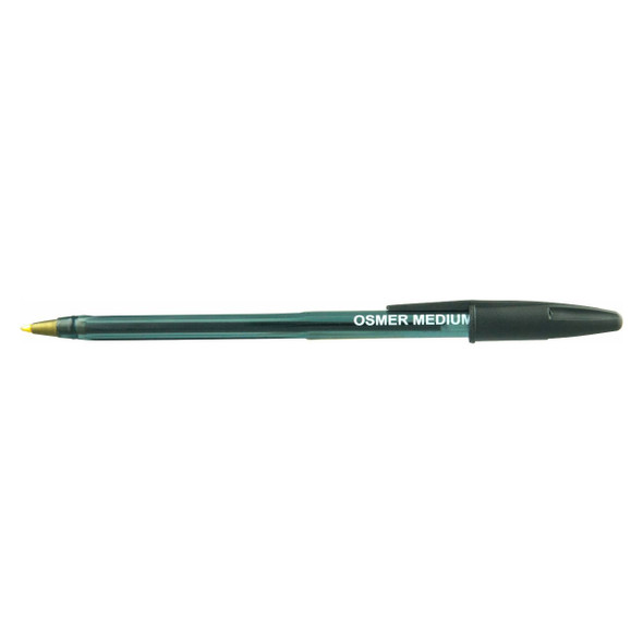 Osmer Black Economy Ballpoint Pen Medium Box of 50