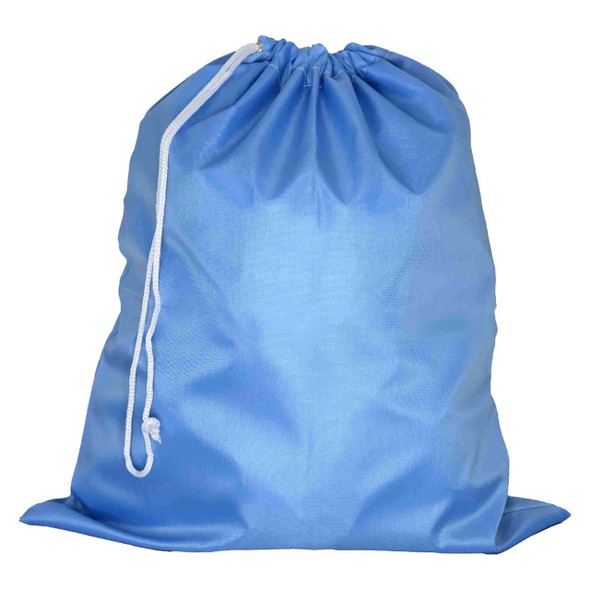 Osmer Drawstring Bag Polyester Blue Pack of 10