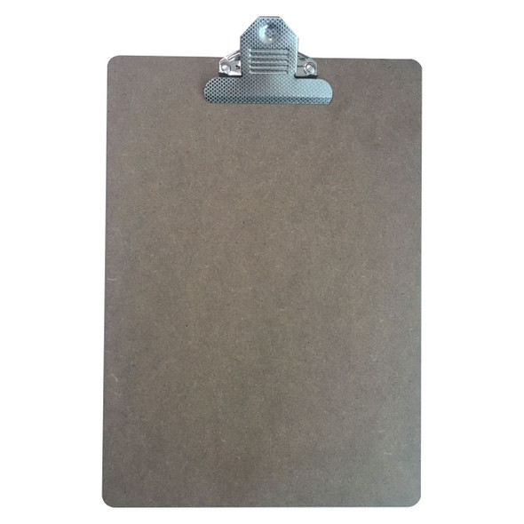 Osmer MDF Clipboard 21 x 29.7cm Bulldog Clip Box of 12