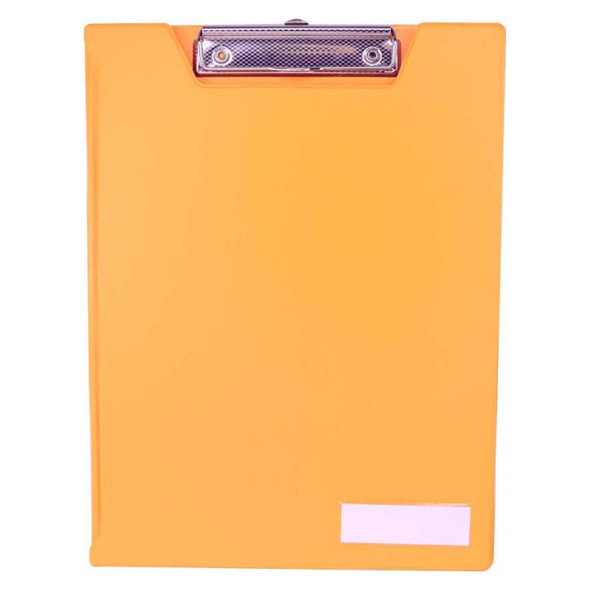 Osmer Clip Folder A4 32 x 24.2cm Orange Box of 12