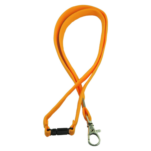 Osmer Lanyard D Clip 45cm Safety Release Yellow Pack 20 Box of 5