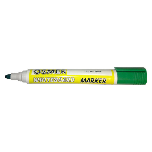 Osmer Green Whiteboard Marker Bullet Tip Box of 144