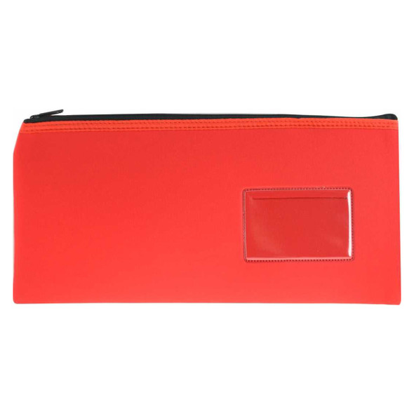 Osmer Neoprene Pencil Case 1 Zip with Name Card 34 x 17cm Red Pack of 6