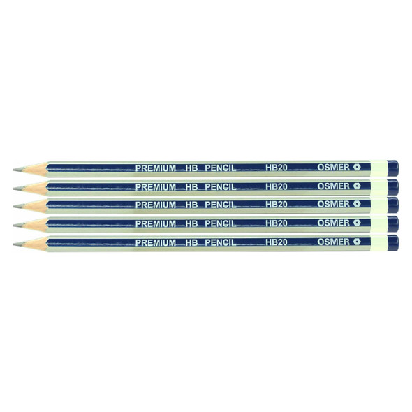 Osmer Graphite HB Pencil Hexagonal Premium Box of 120