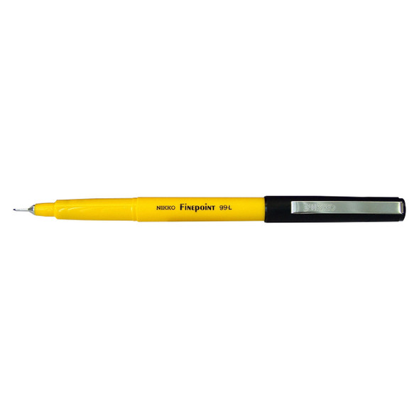 Nikko Black Finepoint 99-L Pen 0.4mm Box of 12