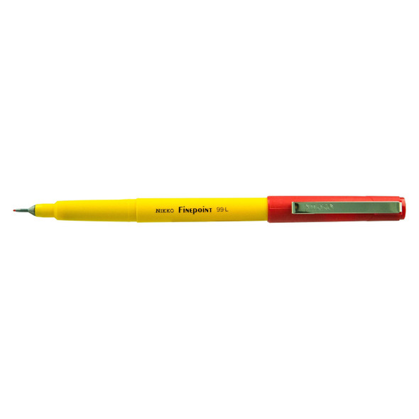 Nikko Red Finepoint 99-L Pen 0.4mm Box of 12