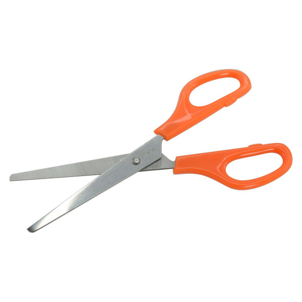 Osmer Scissors School 178mm Orange Handle Hangsell Pack of 12