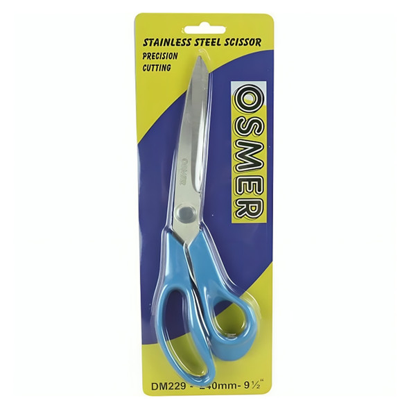 Osmer Heavy Duty Scissors 240mm Offset Handle Hangsell Pack of 12