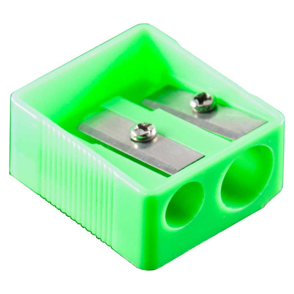 Osmer 2 Hole Sharpener Plastic Assorted Box of 24