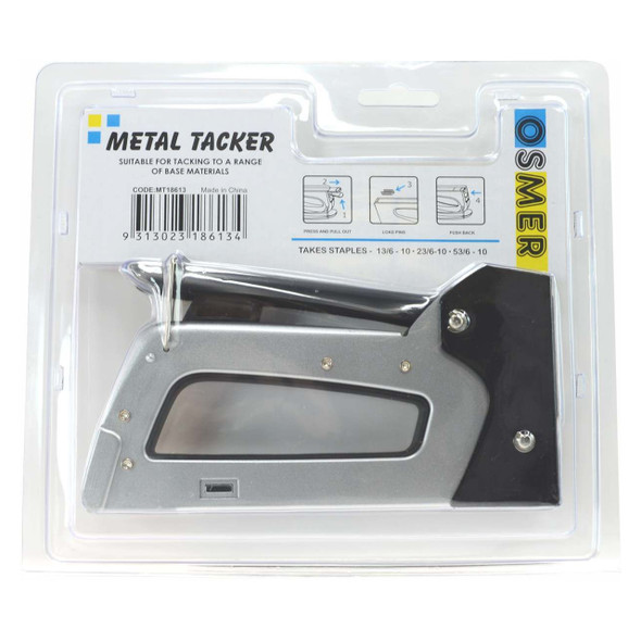 Osmer Metal Tacker Staple Gun Heavy Duty