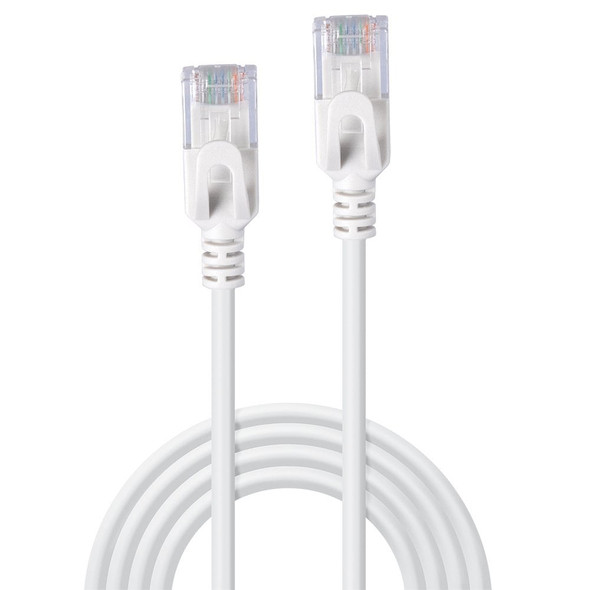 1m Cat6A U/UTP Ultra Slim Network Cable Grey Lindy