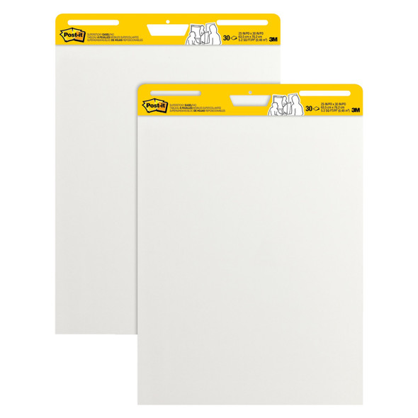 Post-it Easel Pads White 635 x 762mm 30 Sheets Pack of 2 559
