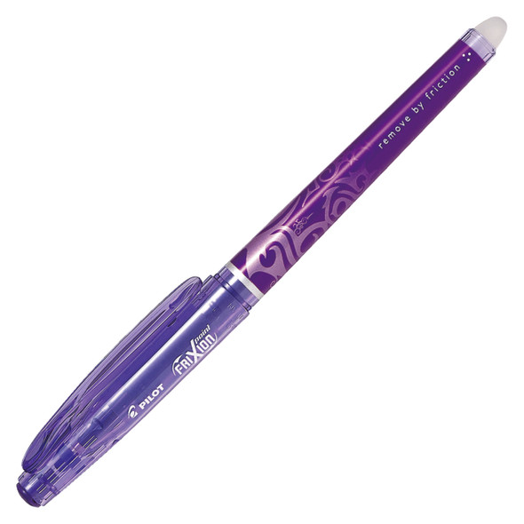 Pilot FriXion Point Erasable Gel Pen Ultra Fine Violet Box of 12