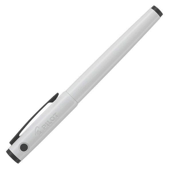 Pilot Explorer Fountain Pen Medium Nib Gloss White Barrel