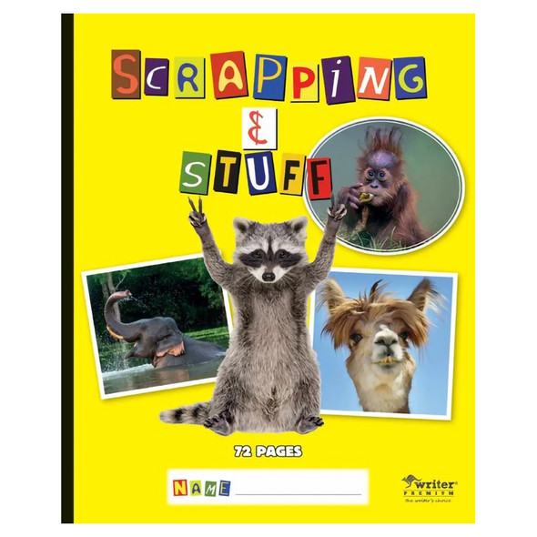 Scrapping and Stuff Scrap Book 72pg 70gsm 400x325mm Pack of 10
