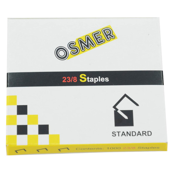 Osmer Staples 23/8 Heavy Duty Box of 1000