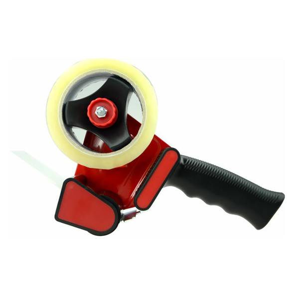 Osmer Retractable Blade Tape Gun Dispenser Black and Red