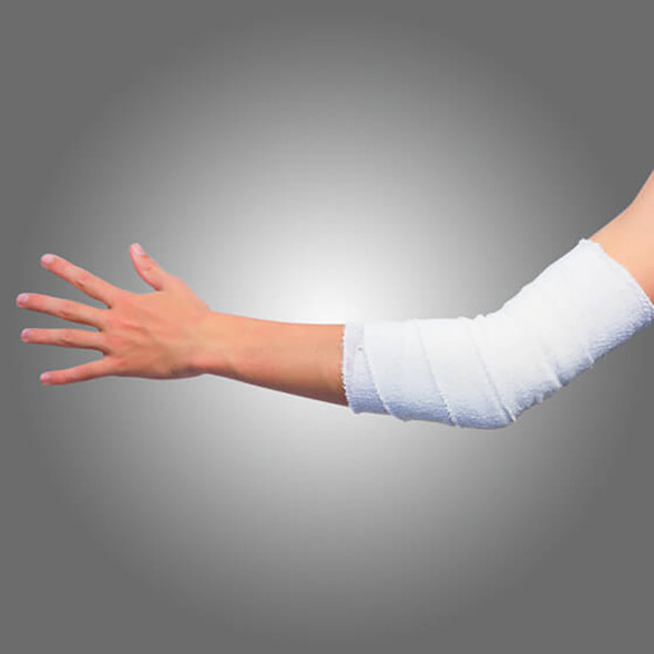AeroCrepe 10cm x 4m Medium Cotton Crepe Bandage Wrap/12 | Mega Office Supplies
