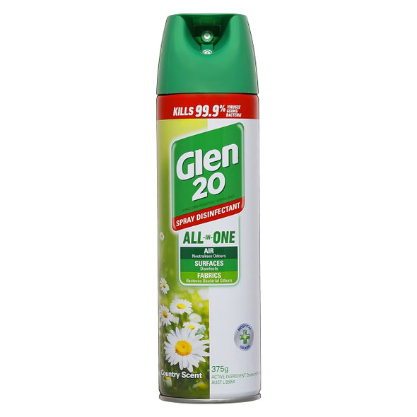Glen 20 All-In-One Disinfectant Spray Country Scent 375g x 12