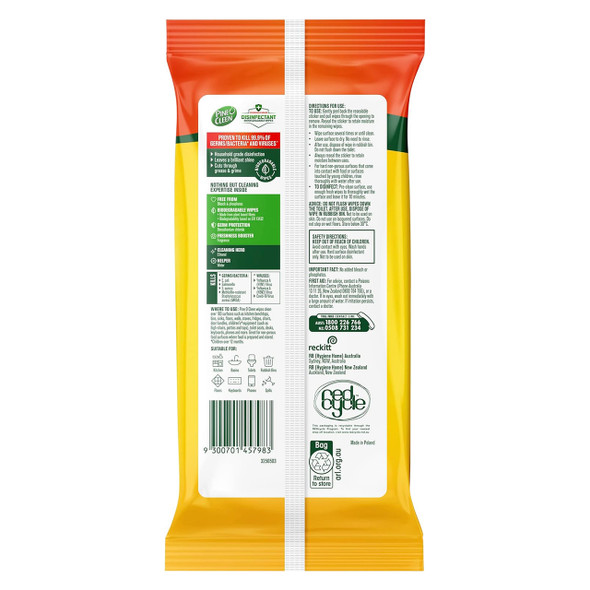 Pine O Cleen Lemon Lime Disinfectant Wipes 150 Pack Carton of 3