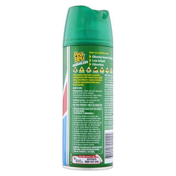 Pea Aerosol Spray Odourless Beu Flying Insect Killer 250g Pack of 9