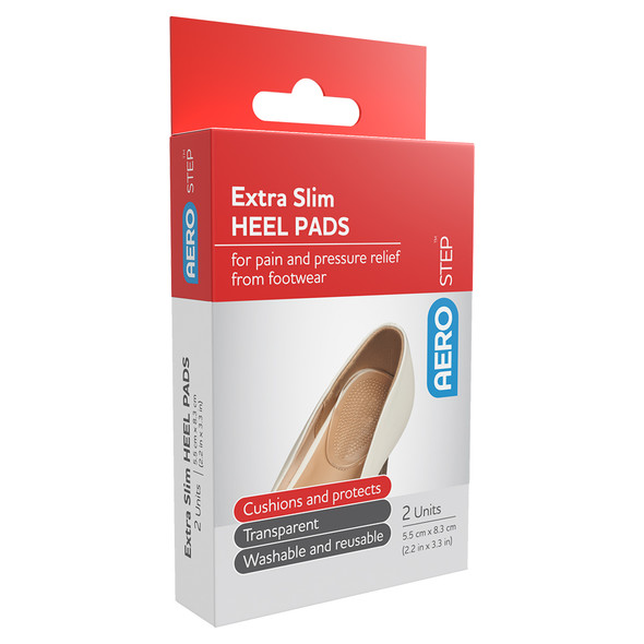 AeroStep Extra Slim Heel Pad Pack/2 | Mega Office Supplies