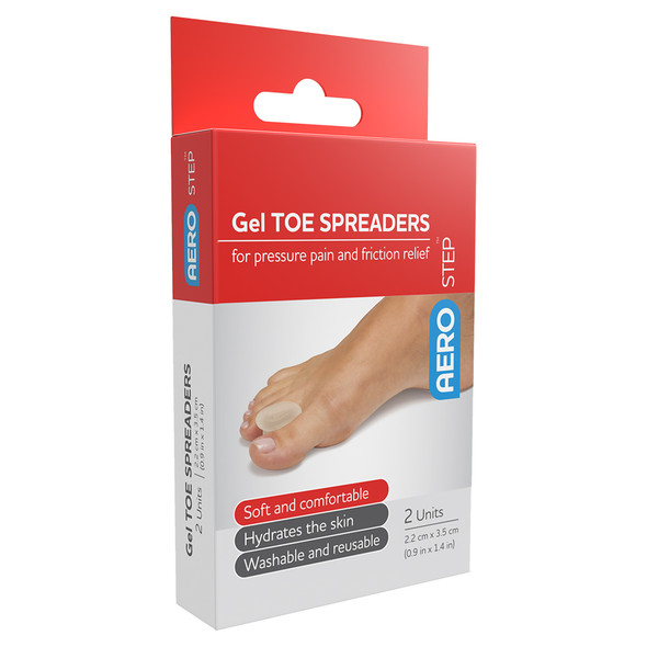 AeroStep Gel Toe Spreader Pack/2 | Mega Office Supplies