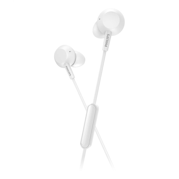 Philips In-Ear Wired Earbud with Bass White