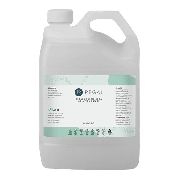 Regal Caustic Soda Solution 50% 5 Litre