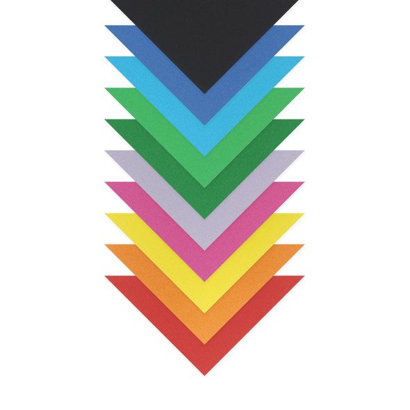 Quill Assorted Shapes Matte Triangles 80gsm Pack of 360