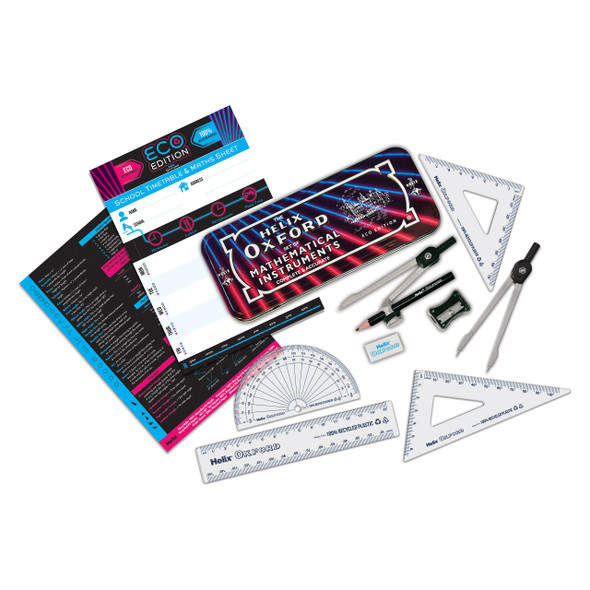 Oxford Cyber Eco Maths Set Matrix Helix