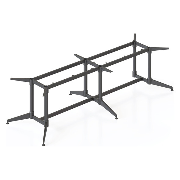 Rapidline Frame 2742 x 1112mm Only Black All Over for Typhoon Double Stage Meeting Table