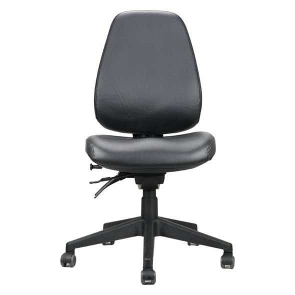Rapidline Endeavour Pro High Back Operator Chair Black PU