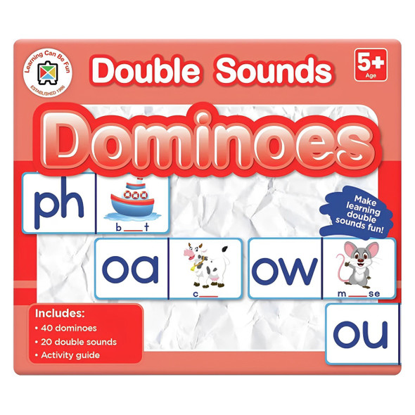 Learning Can Be Fun Double Sounds Dominoes