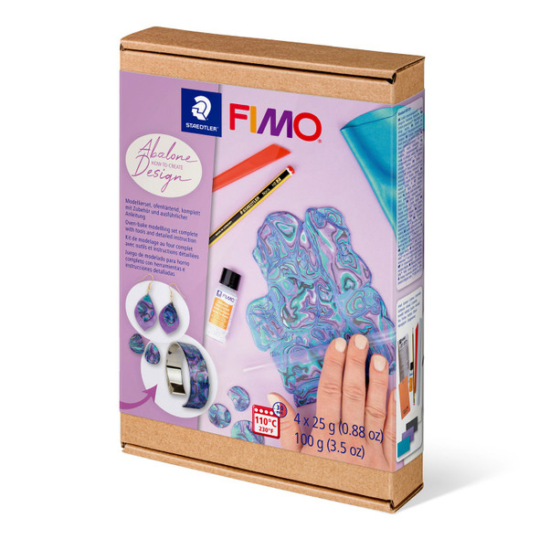 Fimo Oven-Bake Modelling Clay Set Abalone Design