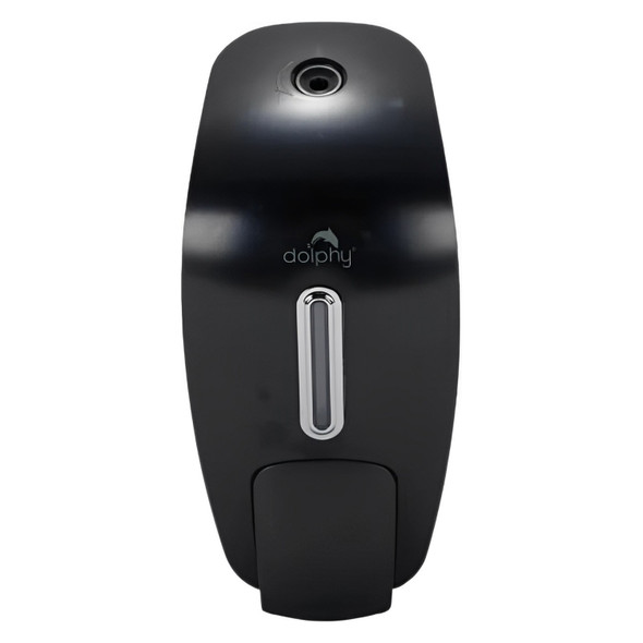Dolphy Plaza Manual Soap-Sanitiser Dispenser 800ml Black | Mega Office Supplies