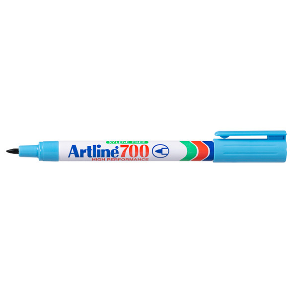 Artline Permanent Marker 0.7mm Bullet Nib Light Blue 700 Box 12 | Mega Office Supplies Artline Permanent Marker 0.7mm Bullet Nib Light Blue 700 Box 12 | Mega Office Supplies