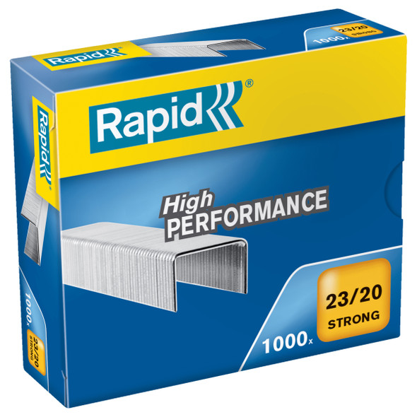 Rapid Strong 23/20mm Staples Box 1000