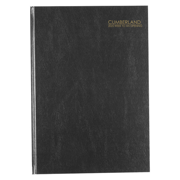 Cumberland 2026 Casebound Diary A4 Week To View Black | Mega Office Supplies Cumberland 2026 Casebound Diary A4 Week To View Black | Mega Office Supplies