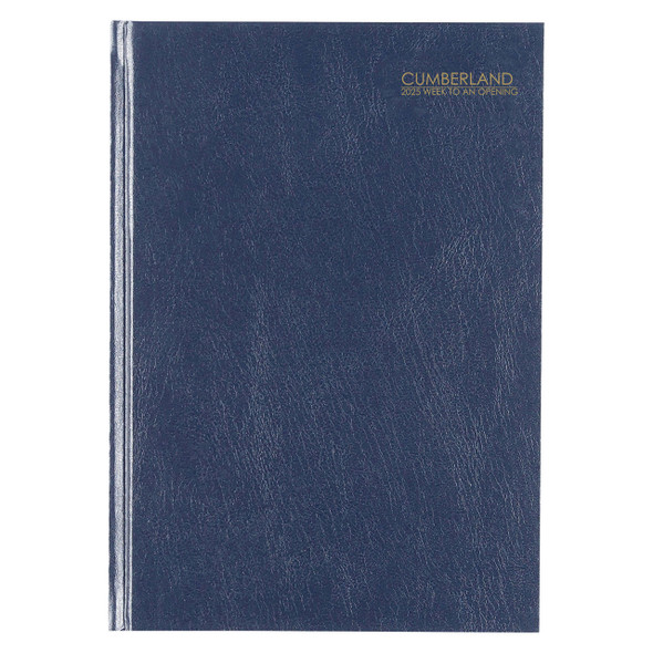 Cumberland 2026 Casebound Diary A5 Week To View Blue | Mega Office Supplies Cumberland 2026 Casebound Diary A5 Week To View Blue | Mega Office Supplies