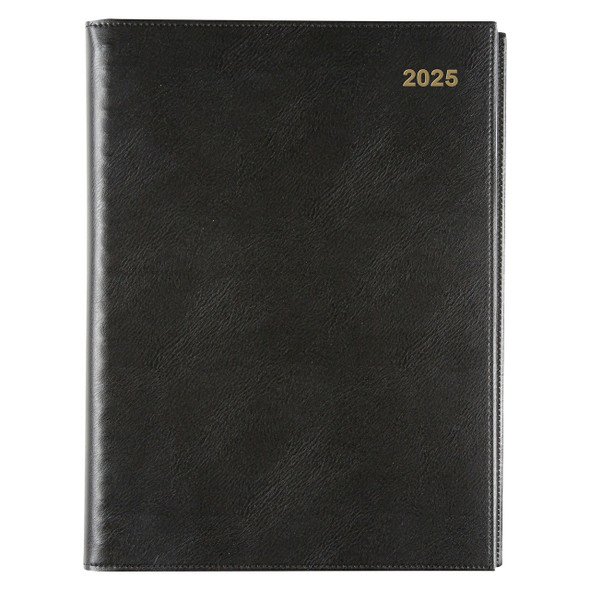 Norwich 2026 Unbranded PVC Spiral Diary A4 Day To A Page Black | Mega Office Supplies Norwich 2026 Unbranded PVC Spiral Diary A4 Day To A Page Black | Mega Office Supplies
