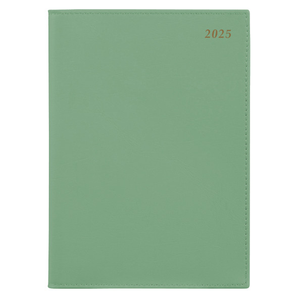 Soho 2026 PVC Spiral Diary A4 Day To A Page Sage Green | Mega Office Supplies Soho 2026 PVC Spiral Diary A4 Day To A Page Sage Green | Mega Office Supplies