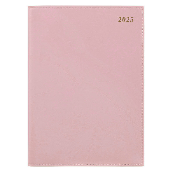 Soho 2026 PVC Spiral Diary A4 Day To A Page Misty Rose | Mega Office Supplies Soho 2026 PVC Spiral Diary A4 Day To A Page Misty Rose | Mega Office Supplies