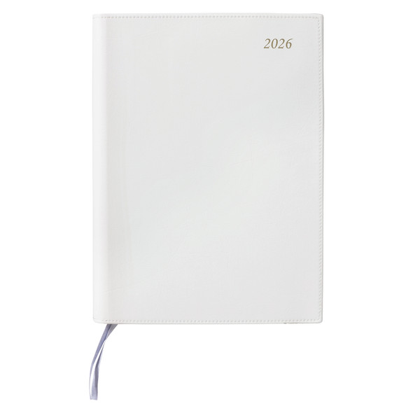 Soho 2026 PVC Spiral Diary A4 Day To A Page Ash Soho 2026 PVC Spiral Diary A4 Day To A Page Ash