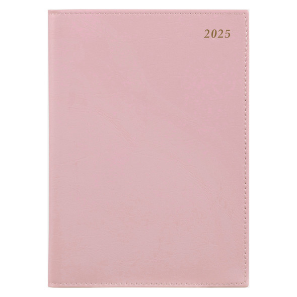 Soho 2026 PVC Spiral Diary A4 Week To View Misty Rose | Mega Office Supplies Soho 2026 PVC Spiral Diary A4 Week To View Misty Rose | Mega Office Supplies