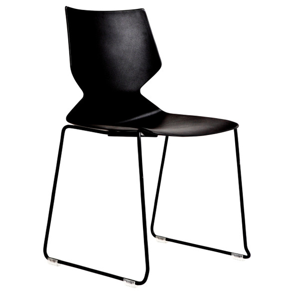 Konfurb Fly Chair Everyday Sled Base Black