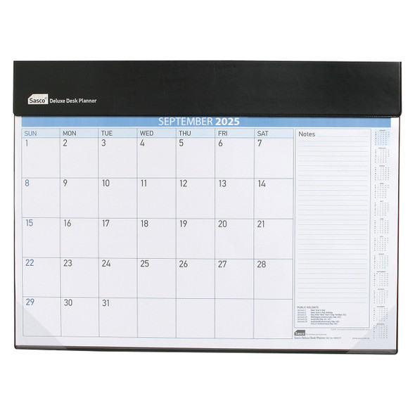 Sasco 2026 Deluxe Desk Planner 518 x 387mm | Mega Office Supplies Sasco 2026 Deluxe Desk Planner 518 x 387mm | Mega Office Supplies