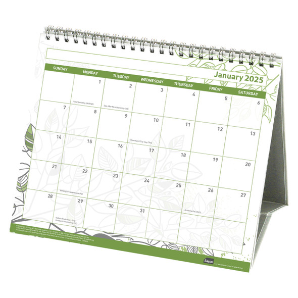 Sasco 2026 ECO Tri-Fold Desk Planner 210 x 180mm | Mega Office Supplies Sasco 2026 ECO Tri-Fold Desk Planner 210 x 180mm | Mega Office Supplies